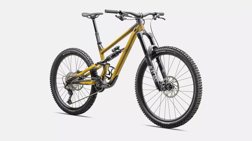 Specialized Status 2 170 Complete Mountain Bike - S1, Satin Harvest Gold Tint / Obsidian / Dune White