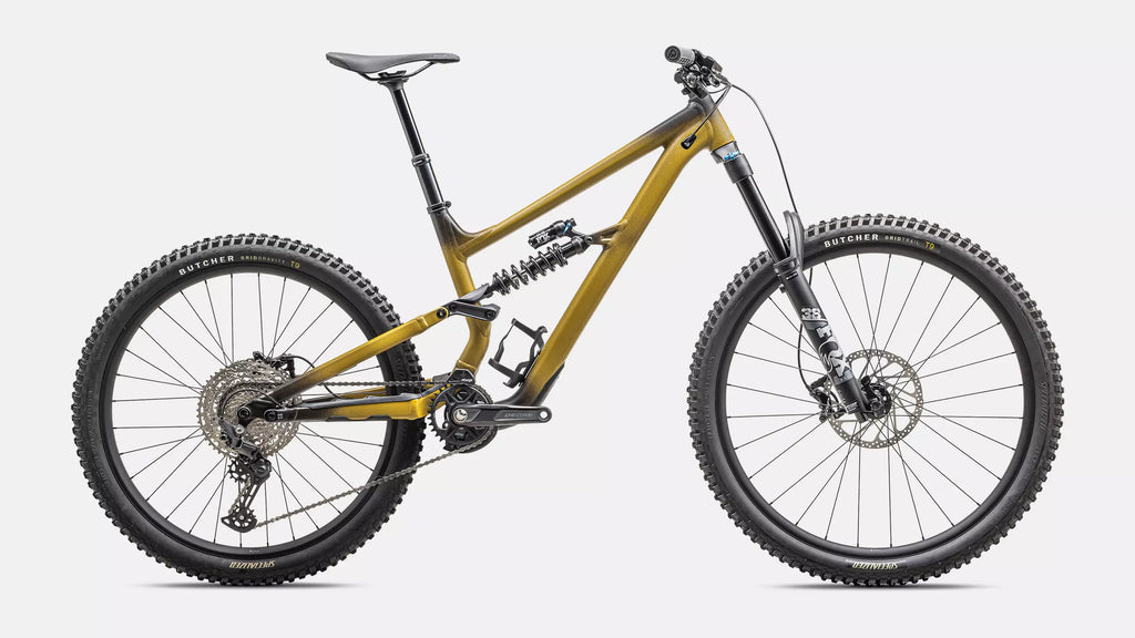 Specialized Status 2 170 Complete Mountain Bike - S1, Satin Harvest Gold Tint / Obsidian / Dune White