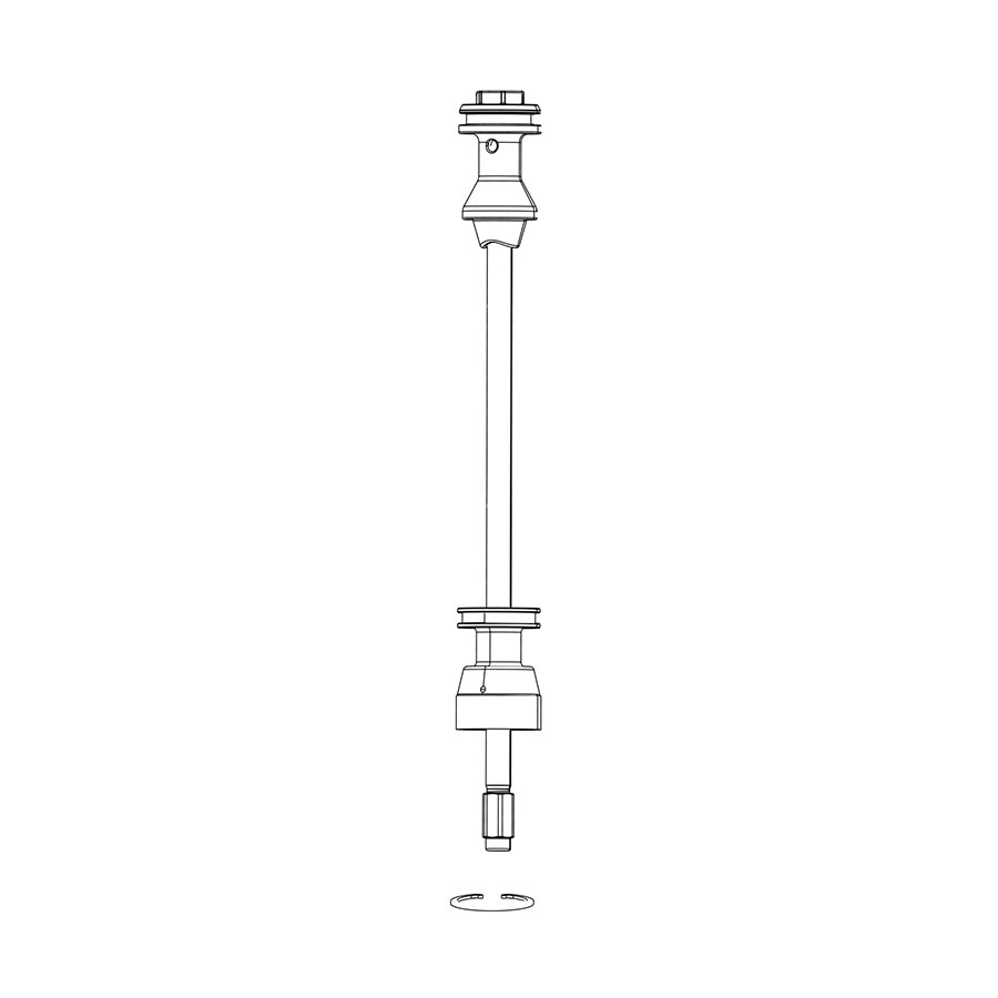 RockShox Domain B1 Air Shaft 150mm 11.4018.111.015