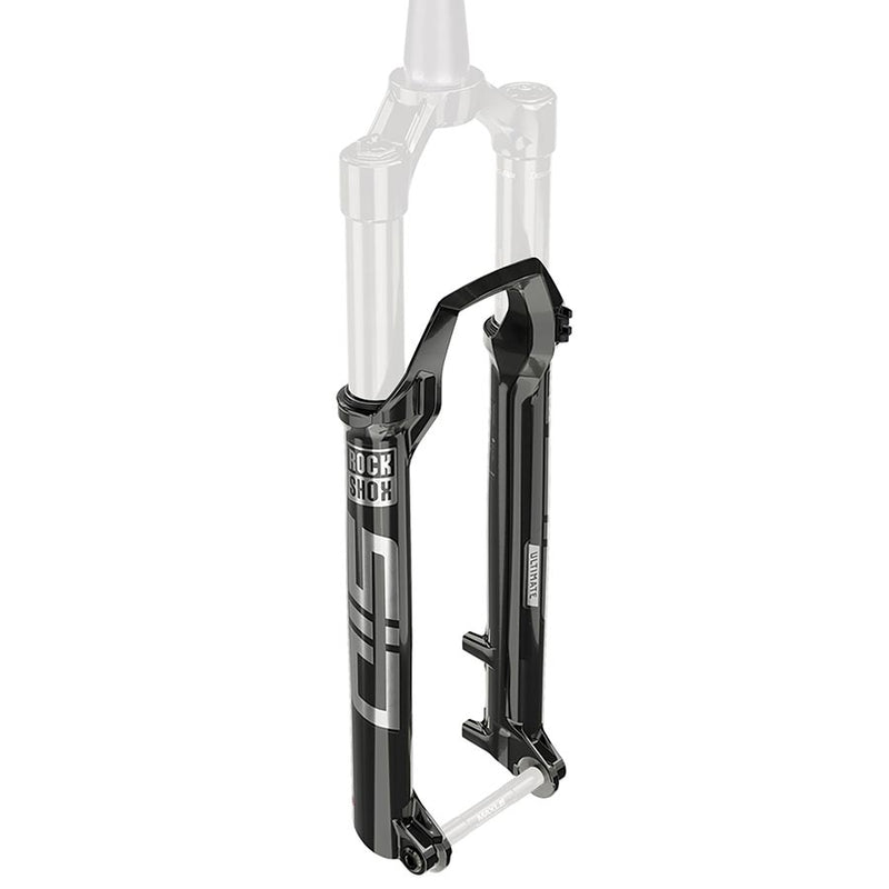 RockShox Lower Leg Sid Ult B4 15X110 Boost Gloss Black -SID Ultimate 80-100mm B4 (2020+)