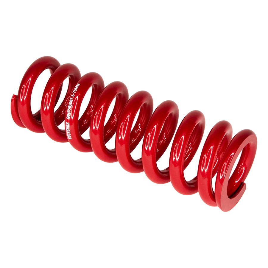 RockShox Metric Spring - Electric Red LENGTH 114MM SPRING TRAVEL (37.5-45MM) 350 LB