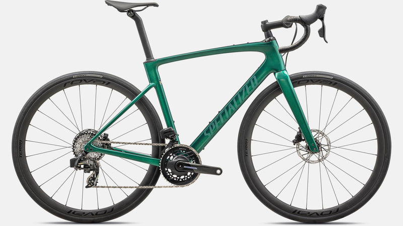 2024 Specialized Roubaix SL8 Pro 700c Carbon Road Bike - 44cm, METALLIC PINE