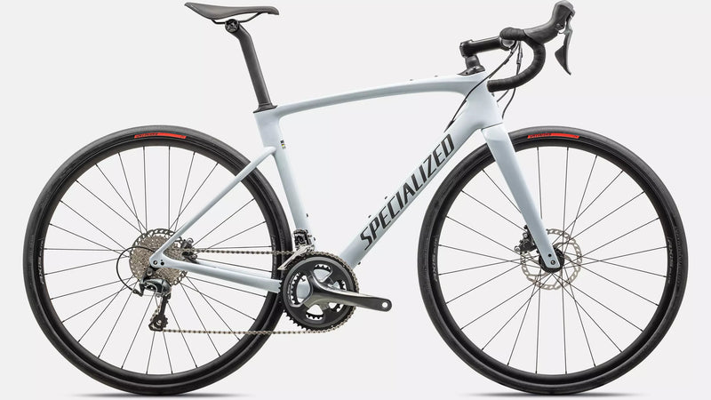 2024 Specialized Roubaix SL8 700c Carbon Road Bike - 61cm, MORNING MIST/SMOKE