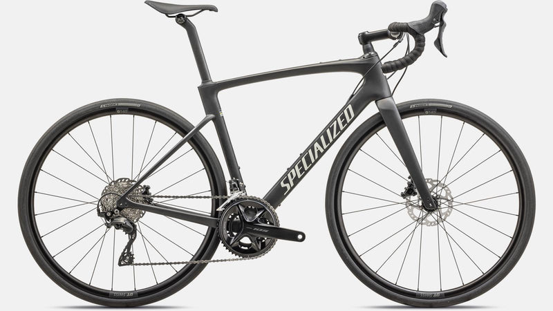 2024 Specialized Roubaix SL8 Sport 105 700c Carbon Road Bike - 54cm, METALLIC OBSIDIAN/BIRCH