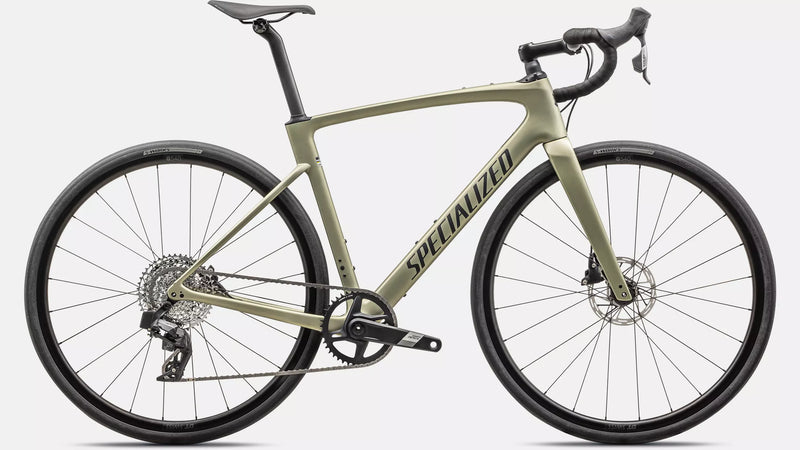 2024 Specialized Roubaix SL8 Sport Apex 700c Carbon Road Bike - 44cm, METALLIC SPRUCE/FOREST GREEN