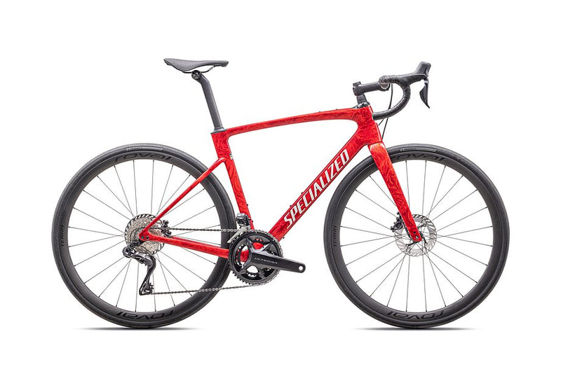 2025 SPECIALIZED ROUBAIX PRO BIKE - 61, GLOSS RED PEARL + FIERY RED STRATA/DUNE WHITE