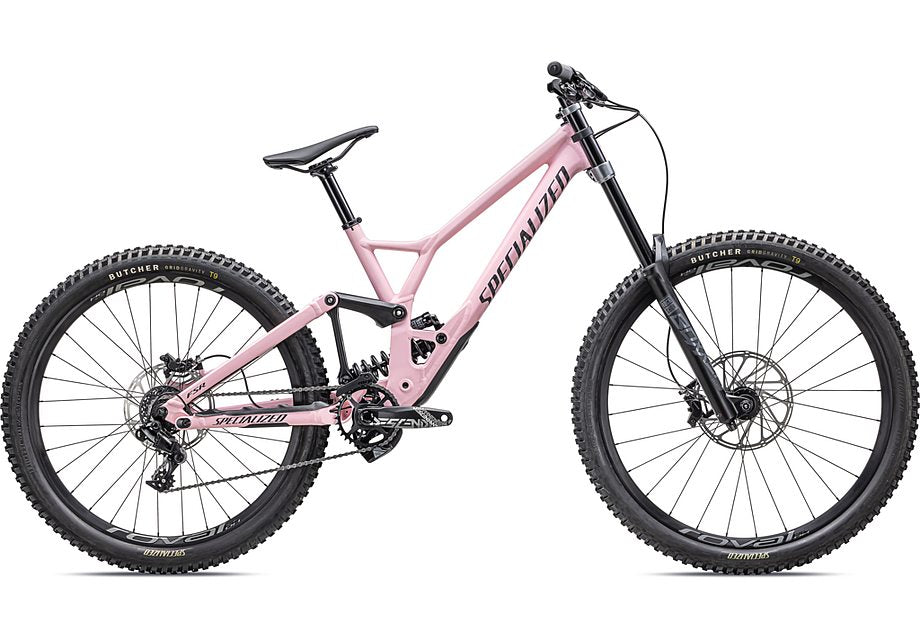 2023 SPECIALIZED DEMO EXPERT BIKE - S2, SATIN DESERT ROSE / DUNE WHITE