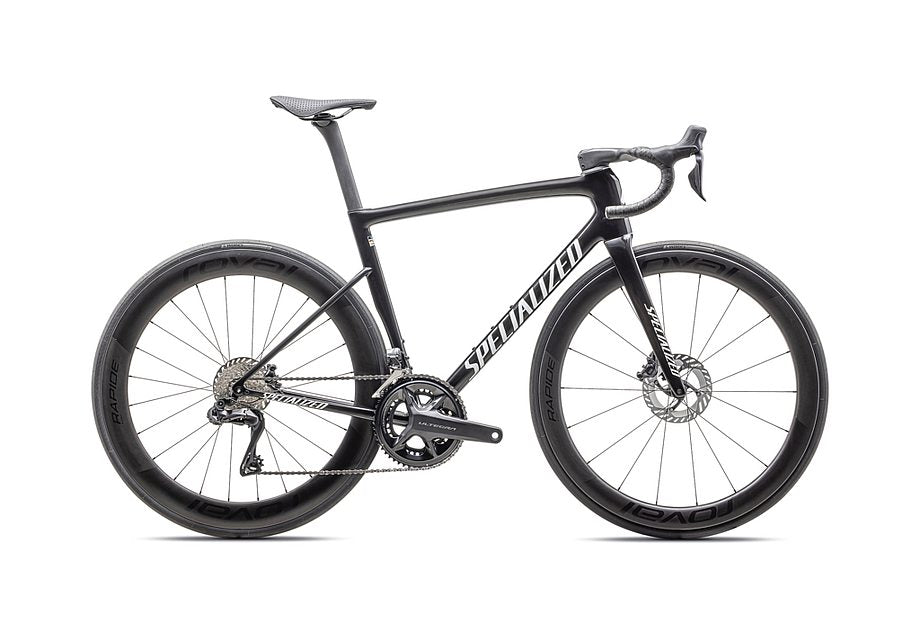 2025 SPECIALIZED TARMAC SL8 PRO UDI2 BIKE - 44, GLOSS CARBON / METALLIC WHITE SILVER