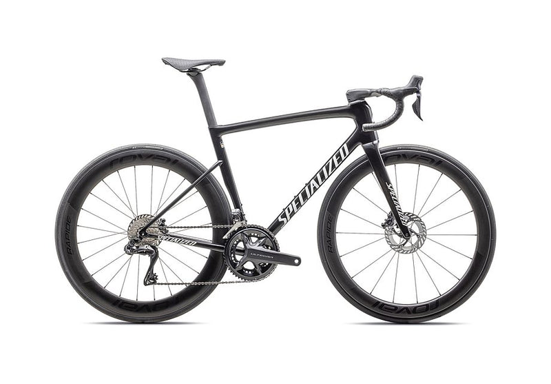 2025 SPECIALIZED TARMAC SL8 PRO UDI2 BIKE - 54, GLOSS CARBON / METALLIC WHITE SILVER