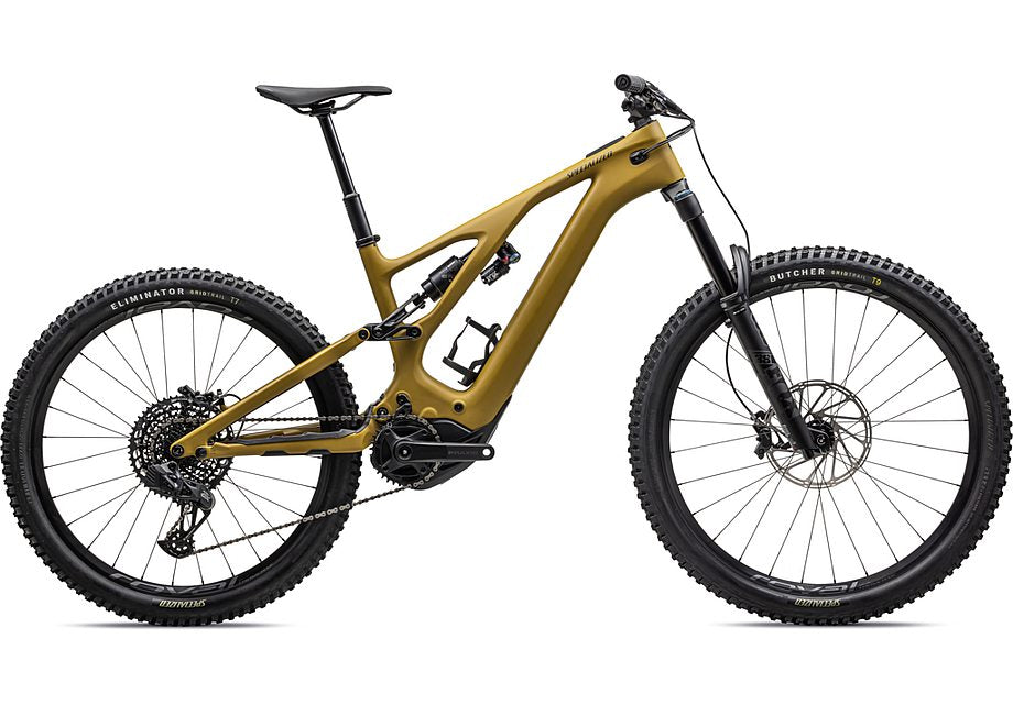 2023 SPECIALIZED LEVO EXPERT CARBON BIKE - S5, SATIN HARVEST GOLD / OBSIDIAN