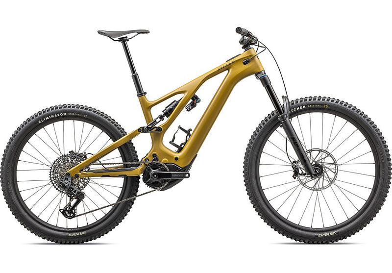 2023 Specialized LEVO EXPERT CARBON G3 E-BIKE - S4, SATIN HARVEST GOLD / OBSIDIAN