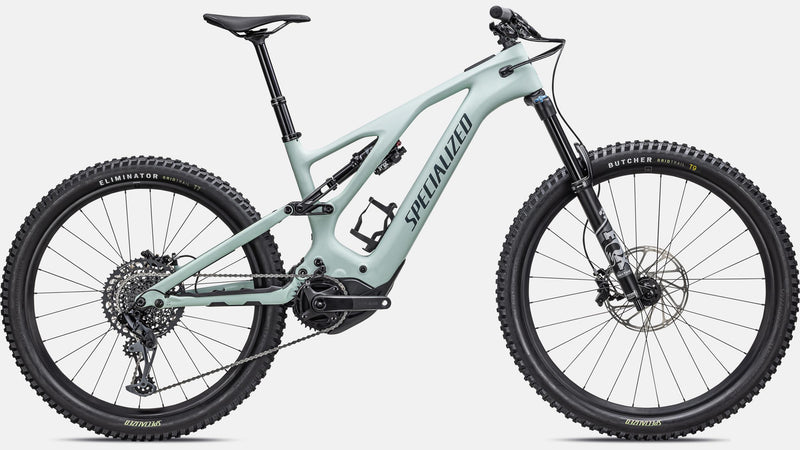 2023 Specialized Turbo Levo Comp 29" Mountain Complete Bike - S6, SATIN WHITE SAGE / DEEP LAKE