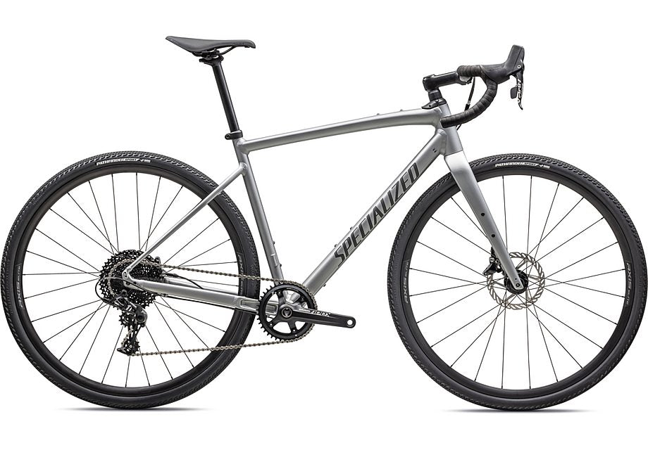 2023 Specialized DIVERGE E5 COMP Gravel BIKE - 49cm, SATIN SILVER DUST/SMOKE