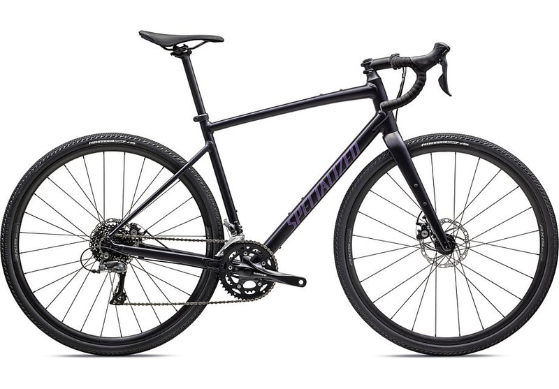 2024 SPECIALIZED DIVERGE E5 BIKE - 56, SATIN MIDNIGHT SHADOW/VIOLET PEARL