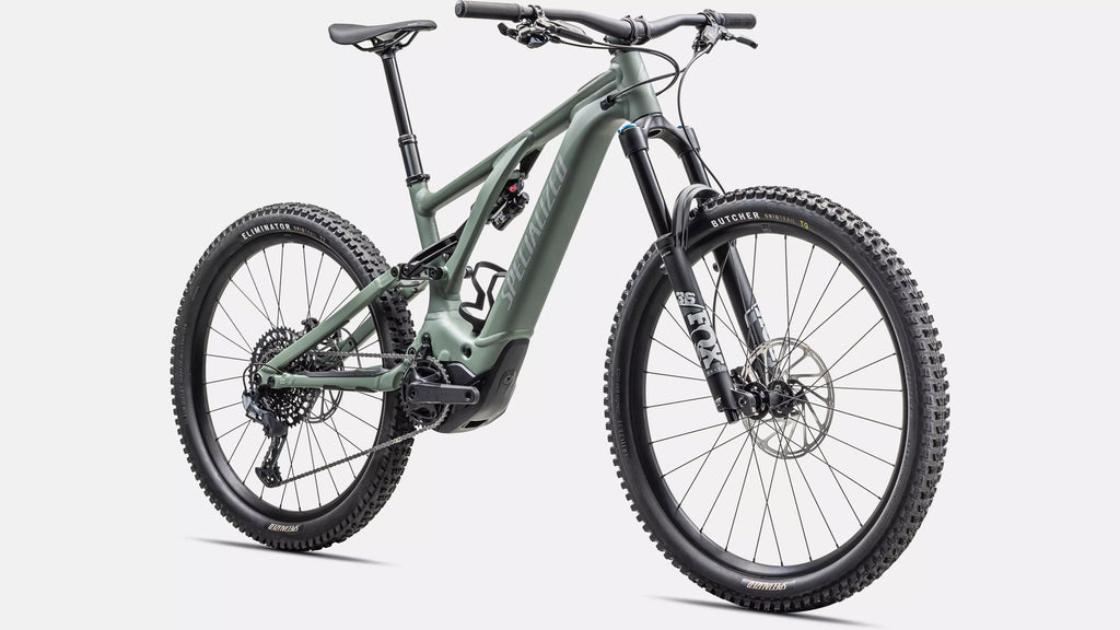 2023 Specialized Turbo Levo Comp Alloy 29" Mountain Complete Bike - S5, Sage Green / Cool Grey / Black