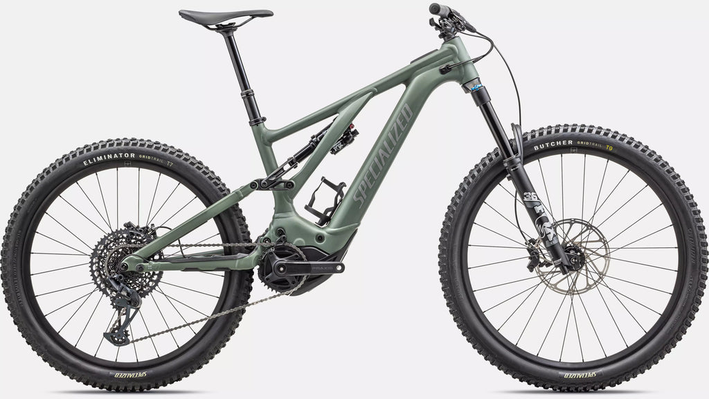 2023 Specialized Turbo Levo Comp Alloy 29" Mountain Complete Bike - S6, Sage Green / Cool Grey / Black