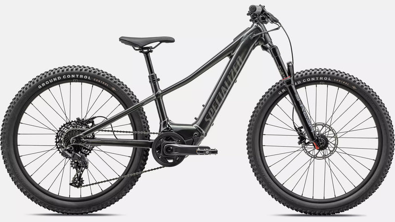 2023 Specialized Turbo Levo SL Kids 29" Alloy Mountain Bike - GLOSS OAK GREEN METALLIC / LIMESTONE / SATIN SMOKE