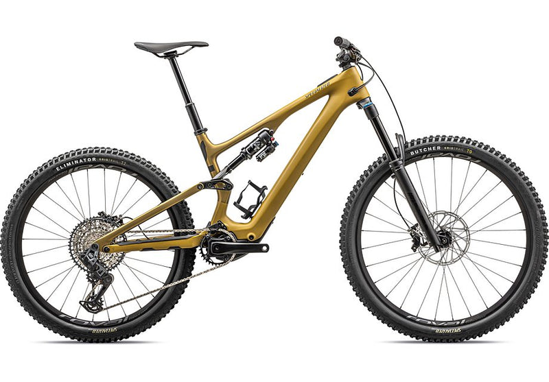 2024 SPECIALIZED LEVO SL EXPERT CARBON BIKE - S2, SATIN HARVEST GOLD / HARVEST GOLD METALLIC / OBSIDIAN / SILVER DUST