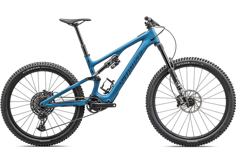 2024 SPECIALIZED LEVO SL COMP CARBON BIKE - S1, SATIN MYSTIC BLUE / MYSTIC BLUE METALLIC / SILVER DUST