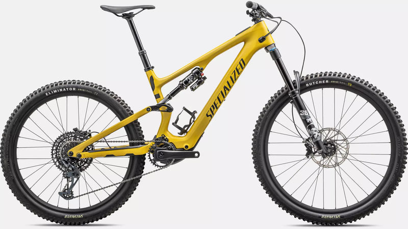 2024 Specialized Turbo Levo SL Comp 29" Carbon Mountain Bike - S5, SATIN SULFUR / OBSIDIAN