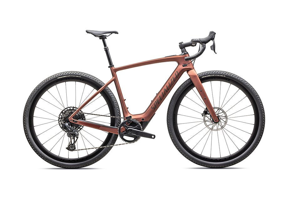 2025 SPECIALIZED CREO SL EXPERT CARBON UL BIKE - 52, SATIN COOPER / RED PEARL / DOPPIO