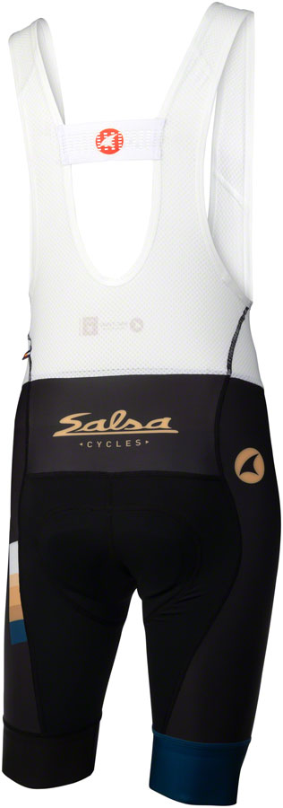 Salsa Latitude Mens Bib Short - Black Medium