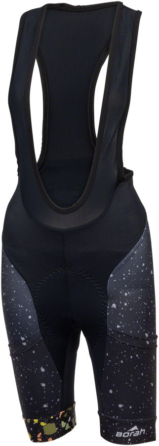 Salsa Womens Terrazzo Aero Cargo Bib Short - Small Black