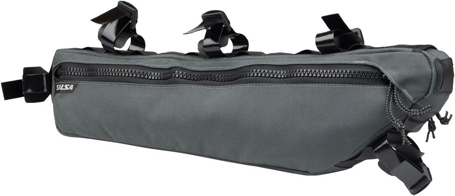 Salsa EXP Series Cholla Half-Frame Bag - Size 4 Gray