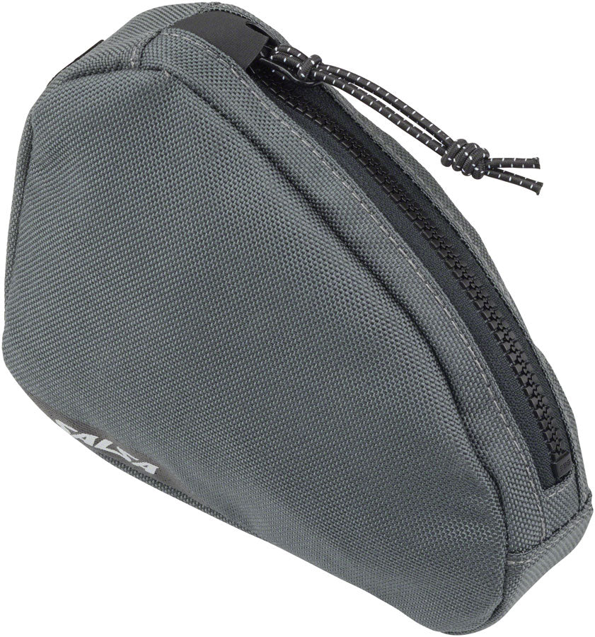 Salsa EXP-R Series Cattail Rear Top Tube Bag - Gray