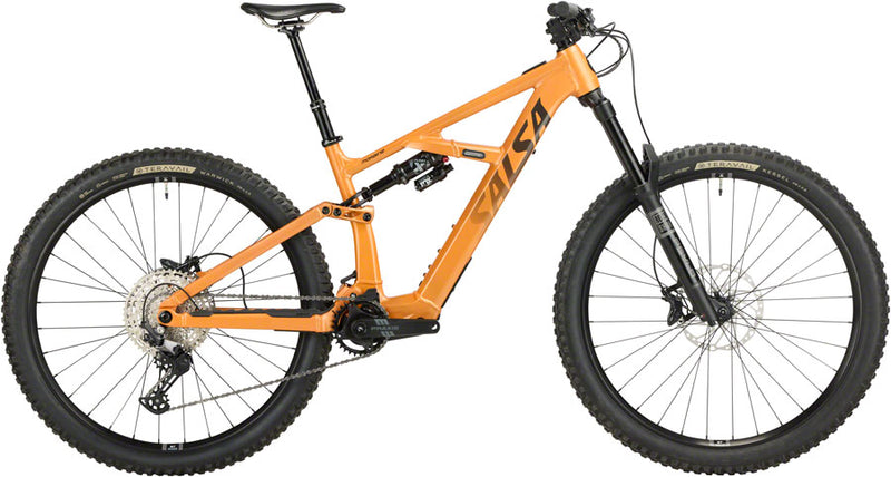 Salsa Moraine Deore 12 Ebike - 29" Aluminum Terracotta Orange Medium