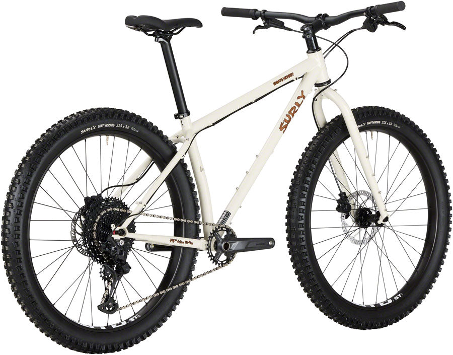 Surly Karate Monkey Bike - 27.5" Steel Snow Mold White Large