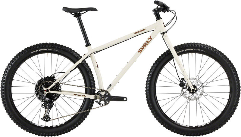 Surly Karate Monkey Bike - 27.5" Steel Snow Mold White Small