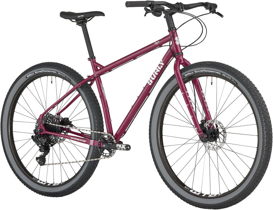 Surly Ogre Bike - 29" Steel Fermented Plum Large