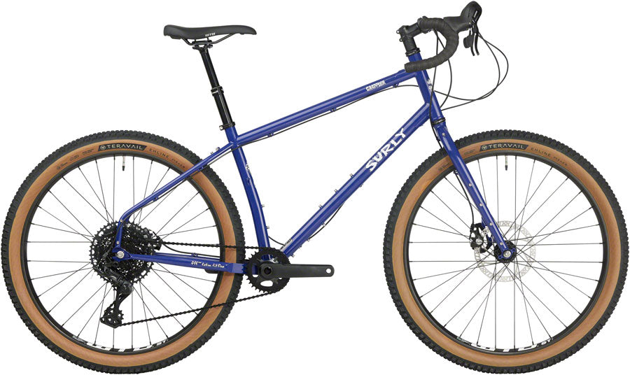 Surly Grappler Bike - 27.5 Steel Subterranean Homesick Blue X-Large