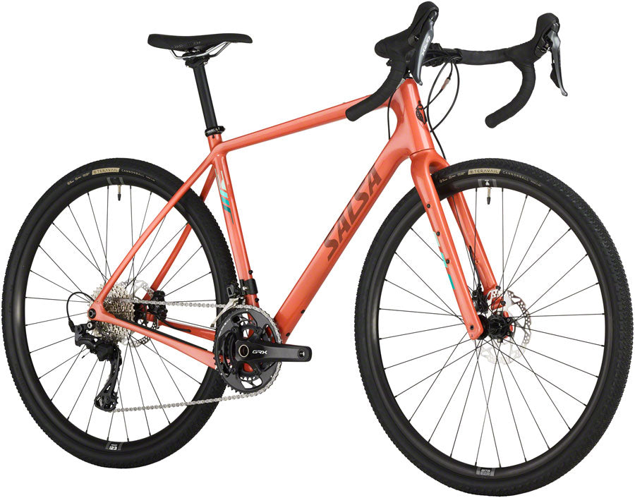 Salsa Warbird C GRX 820 2x12 Bike - 700c Carbon Burnt Orange 49cm