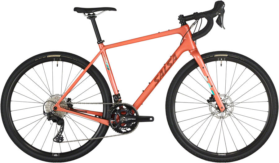 Salsa Warbird C GRX 820 2x12 Bike - 700c Carbon Burnt Orange 49cm