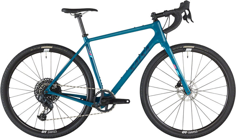 Salsa Warbird C GX Eagle AXS Bike - 700c Carbon Blue 61cm