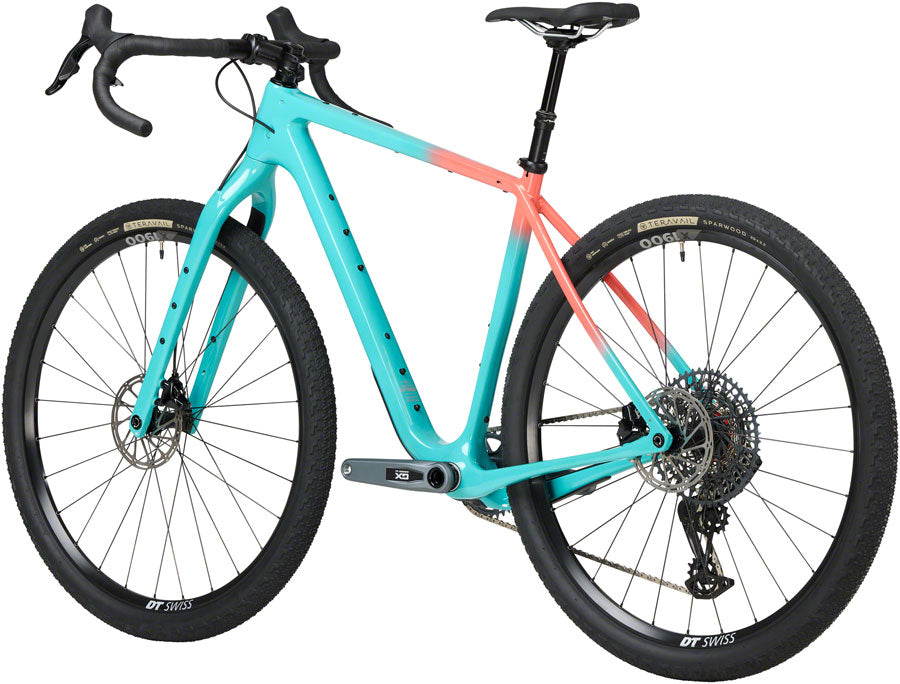 Salsa Cutthroat C Rival GX AXS Transmission Bike - 29" Carbon Teal Fade 52cm