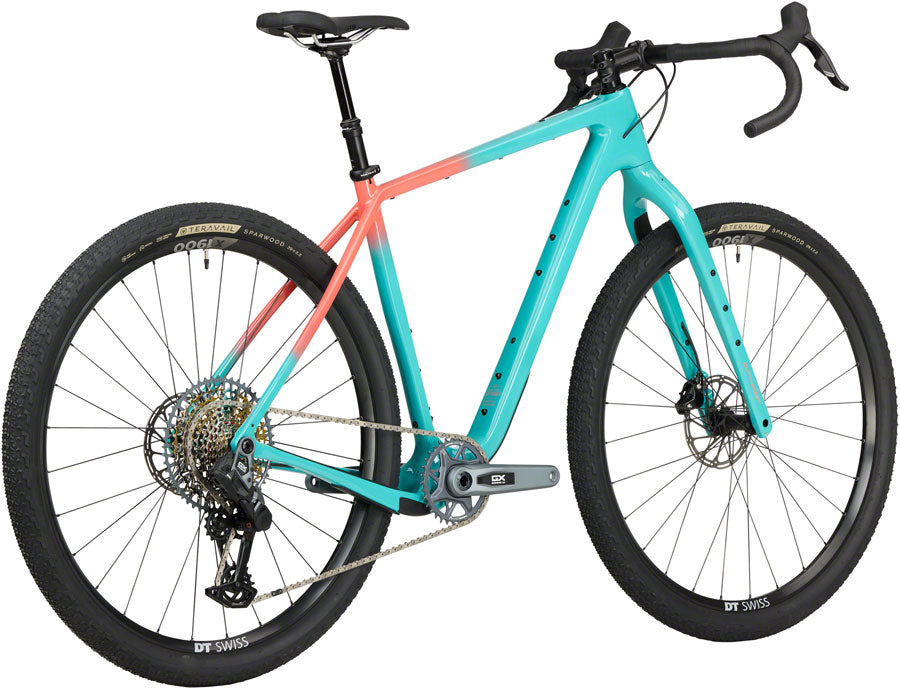 Salsa Cutthroat C Rival GX AXS Transmission Bike - 29" Carbon Teal Fade 60cm