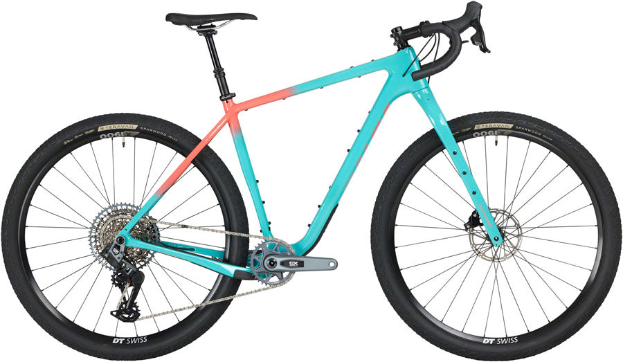 Salsa Cutthroat C Rival GX AXS Transmission Bike - 29" Carbon Teal Fade 58cm