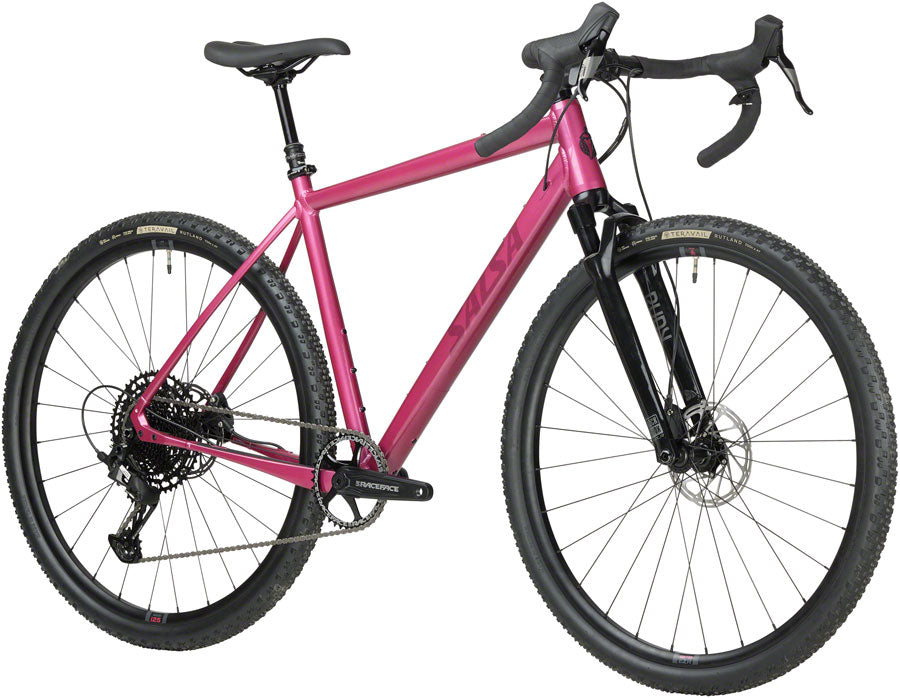 Salsa Stormchaser Apex Eagle Front Suspension Bike - 700c Aluminum Berry 54.5cm