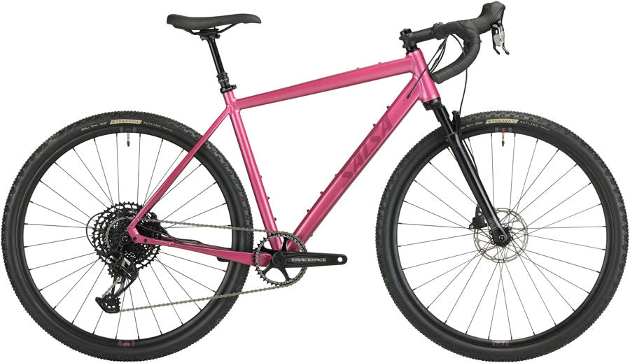 Salsa Stormchaser Apex Eagle Front Suspension Bike - 700c Aluminum Berry 59cm