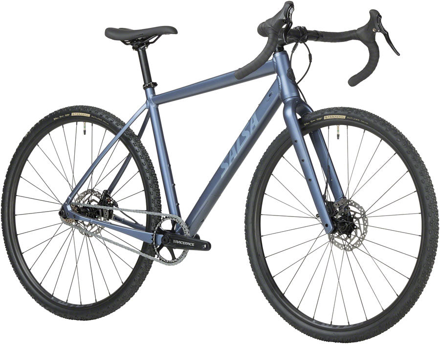 Salsa Stormchaser Single Speed Bike - 700c Aluminum Charcoal Blue 57.5cm