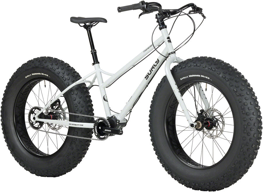 Surly Moonlander Fat Tire Bike - 24" Steel Lunar Dust Gray Large