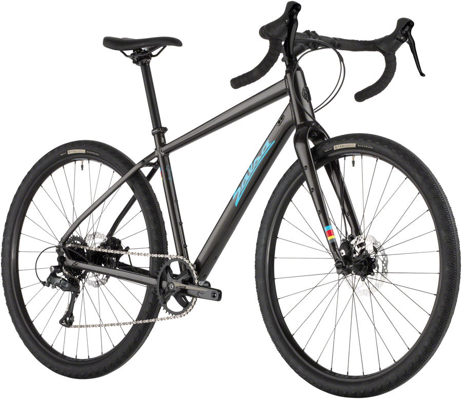 Salsa Journeyer Advent 650 Bike - 650b Aluminum Black 53cm