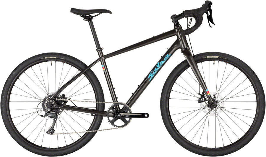 Salsa Journeyer Advent 650 Bike - 650b Aluminum Black 51cm