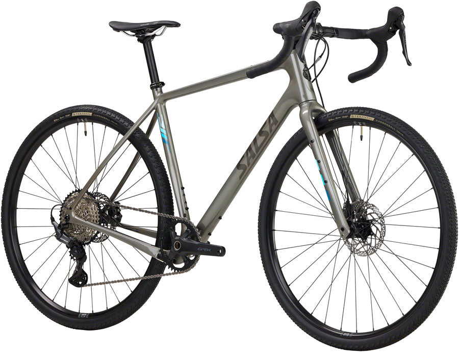 Salsa Warbird C GRX 610 1x12 Bike - 700c Carbon Dark Grey 59cm