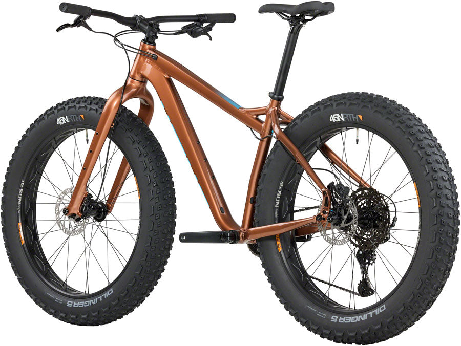 Salsa Heyday! Cues Fat Tire Bike - 26" Aluminum Bronze X-Small