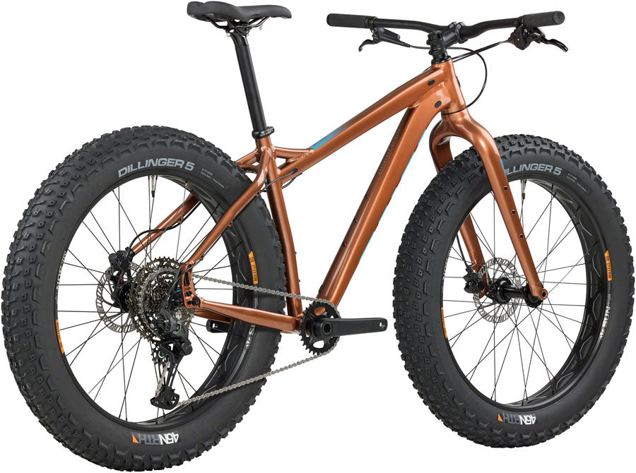 Salsa Heyday! Cues Fat Tire Bike - 26" Aluminum Bronze X-Large