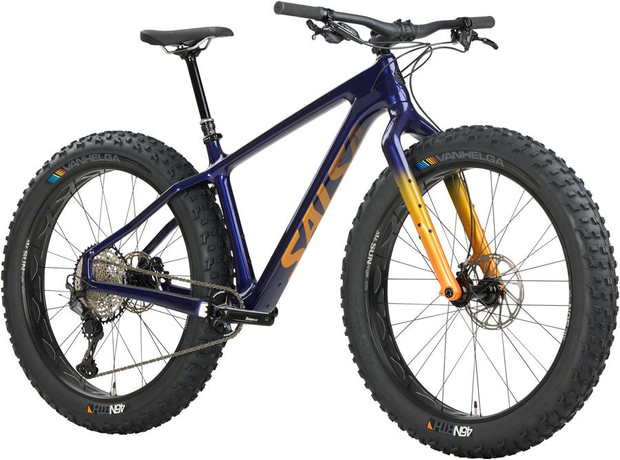 Salsa Beargrease C XT Fat Tire Bike - 27.5" Carbon Indigo X-Small